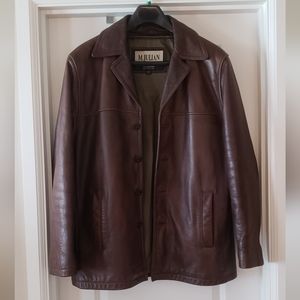 M. Julian Large Leather Jacket